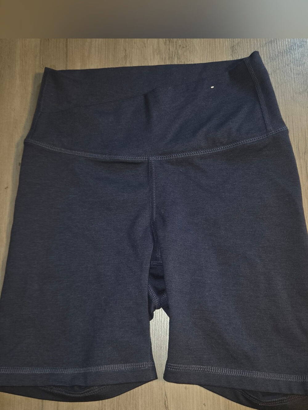 Old Navy Dark Navy High-Rise Bike Shorts